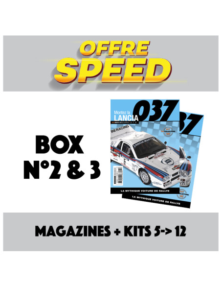 OFFRE SPEED - Lancia 037 BOX 2 & 3