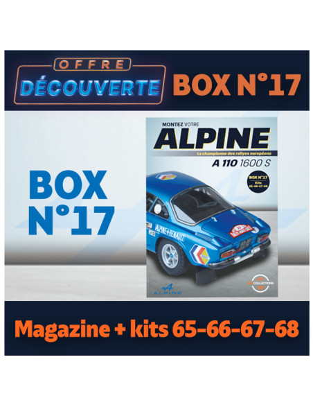 OFFRE DECOUVERTE  Alpine A110  Box 17 - ixo collections