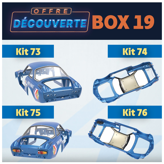 OFFRE DECOUVERTE  Alpine A110  Box 19