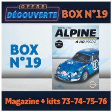 OFFRE DECOUVERTE  Alpine A110  Box 19 - Ixo Collections