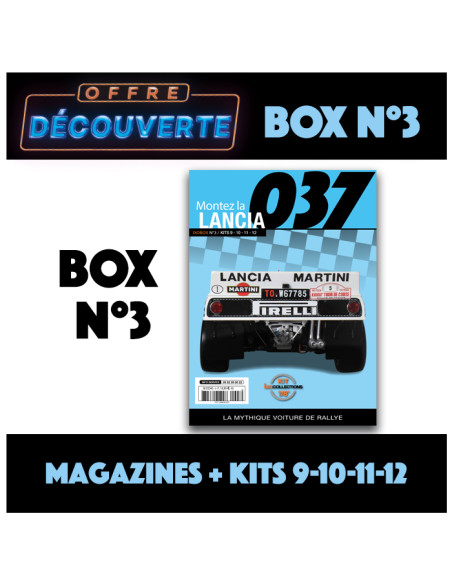 OFFRE DECOUVERTE - Lancia 037 BOX 3 - Ixo Collections