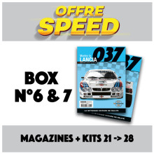 OFFRE SPEED - Lancia 037 BOX 6 & 7 - IXO COLLECTIONS