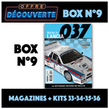 OFFRE DECOUVERTE - Lancia 037 BOX 9 - IXO COLLECTIONS