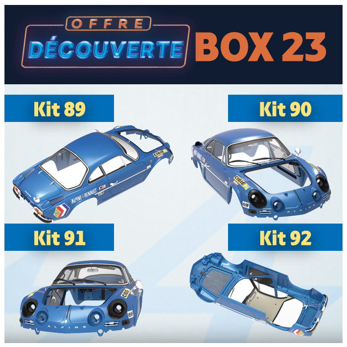 OFFRE DECOUVERTE  Alpine A110  Box 23