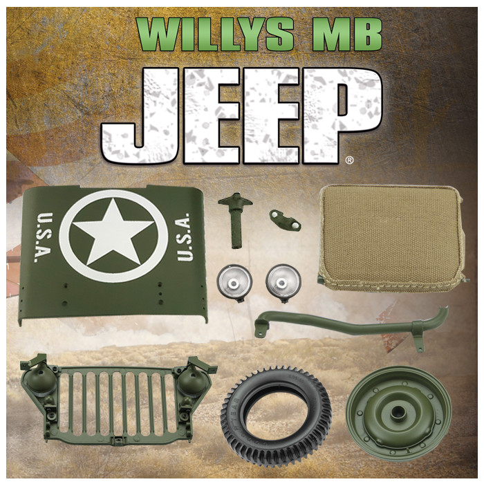 Peças de reposição Jeep Willys MB