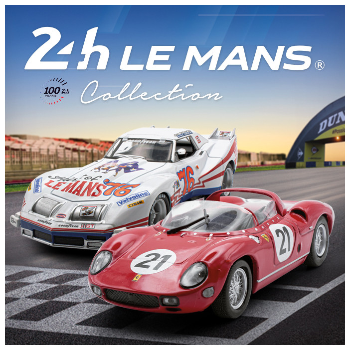 Collection Le Mans - Box 14 - Chevrolet Corvette Greenwood 007 & Ferrari 250P - IXO Collections