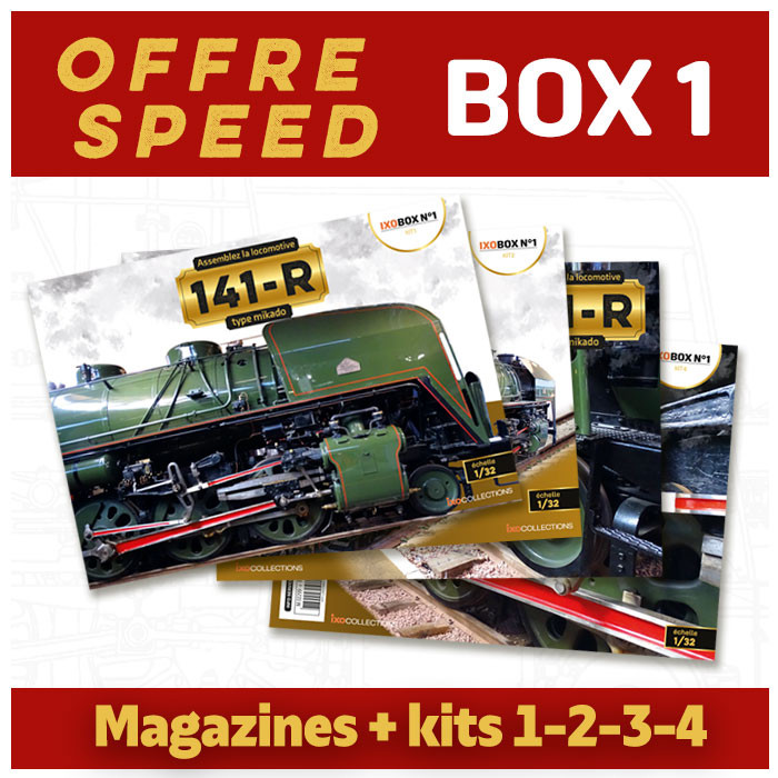 IXO Collections - Locomotive 141R - Offre Speed Box 1