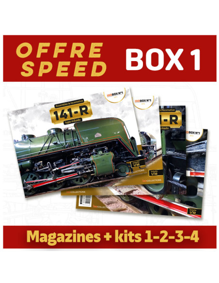 IXO Collections - Locomotive 141R - Offre Speed Box 1