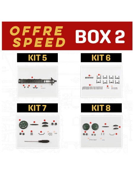 OFFRE SPEED Locomotive 141R - Box 2 & 3 - IXOCOLLECTIONS