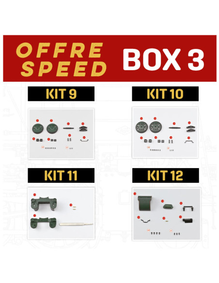 OFFRE SPEED Locomotive 141R - Box 2 & 3 - IXOCOLLECTIONS