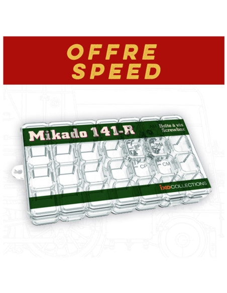 OFFRE SPEED Locomotive 141R - Box 2 & 3 - IXOCOLLECTIONS