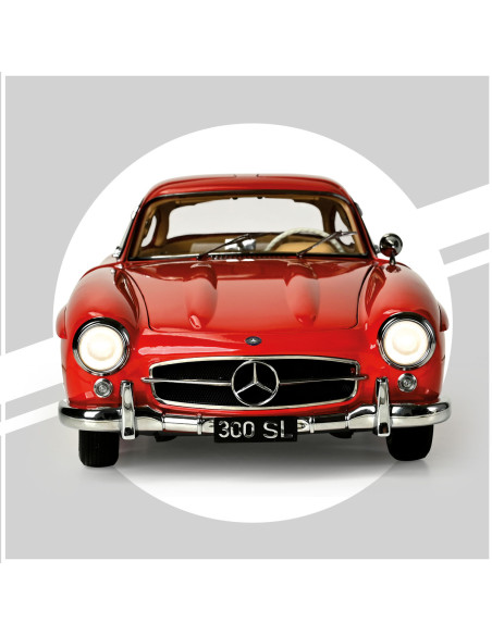 Full Kit Mercedes-Benz 300 SL - Rouge - IXOCOLLECTIONS