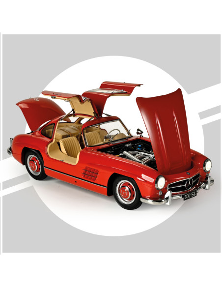 Full Kit Mercedes-Benz 300 SL - Rouge - IXOCOLLECTIONS