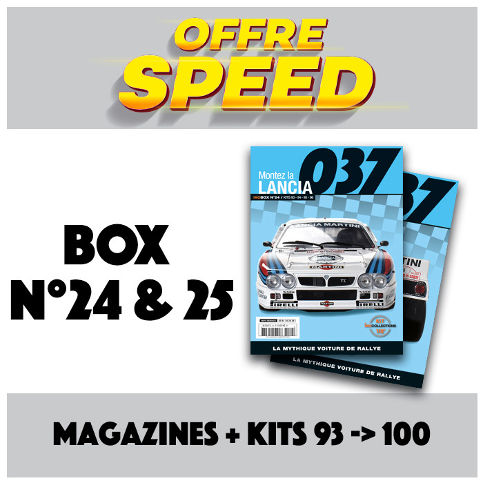 IXO Collections - Lancia 037 - Box 24 & 25