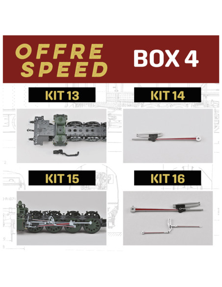 OFFRE SPEED Locomotive 141R - Box 4 & 5 - IXOCOLLECTIONS