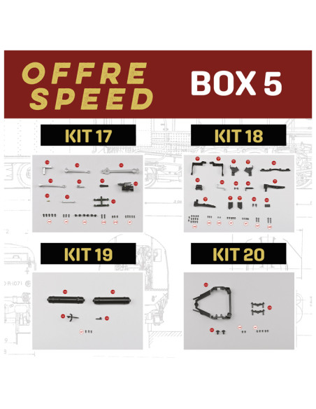 OFFRE SPEED Locomotive 141R - Box 4 & 5 - IXOCOLLECTIONS