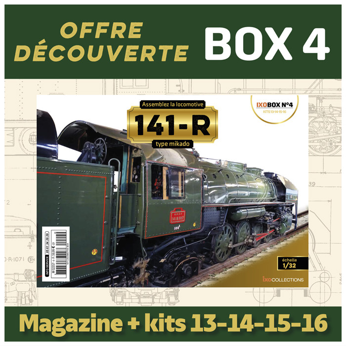 IXO Collections - Locomotive 141R - Box 4