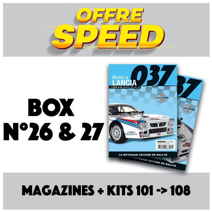 IXO Collections - Lancia 037 - Box 26 & 27