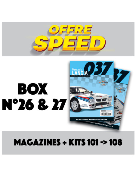 IXO Collections - Lancia 037 - Box 26 & 27