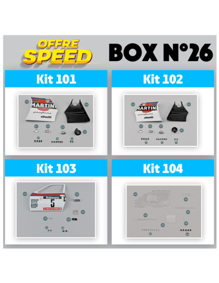 IXO Collections - Lancia 037 - Box 26 & 27