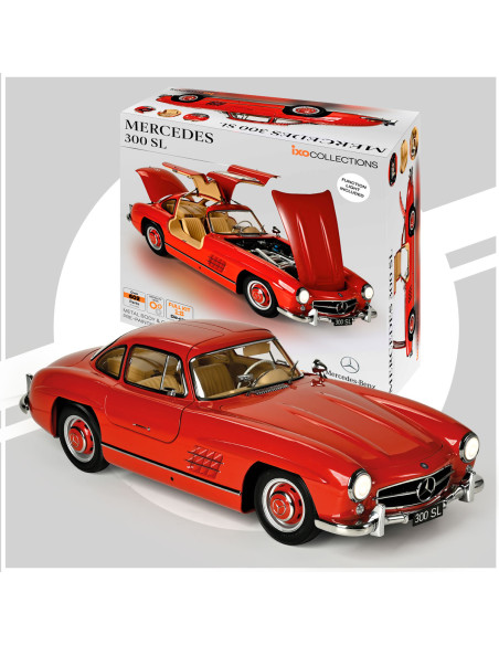 Full Kit Mercedes-Benz 300 SL - Rouge - IXOCOLLECTIONS