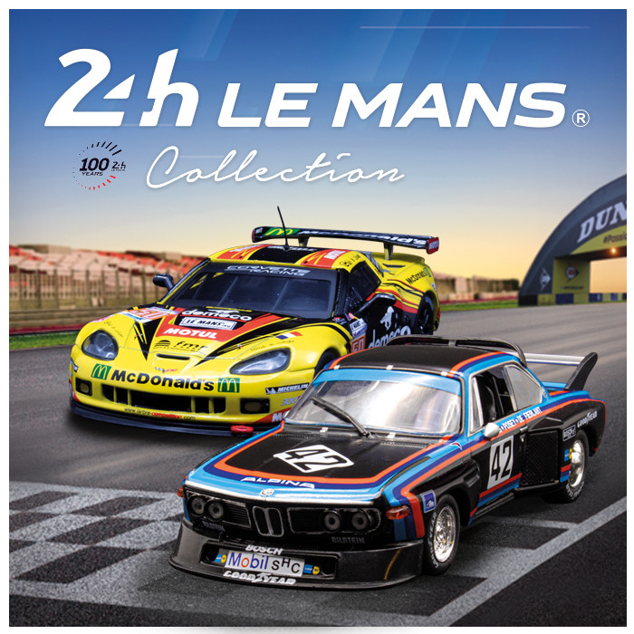 Collection le Mans - BOX 17 - BMW 3.5 CSL & Corvette C6.R - IXOCOLLECTIONS