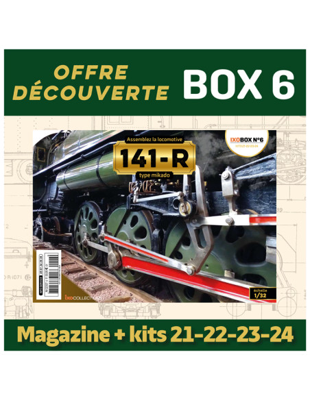 OFFRE DECOUVERTE Locomotive 141R - Box 6 - IXOCOLLECTION