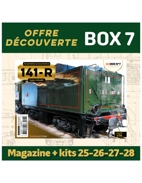 OFFRE DECOUVERTE Locomotive 141R - Box 7 - IXOCOLLECTIONS