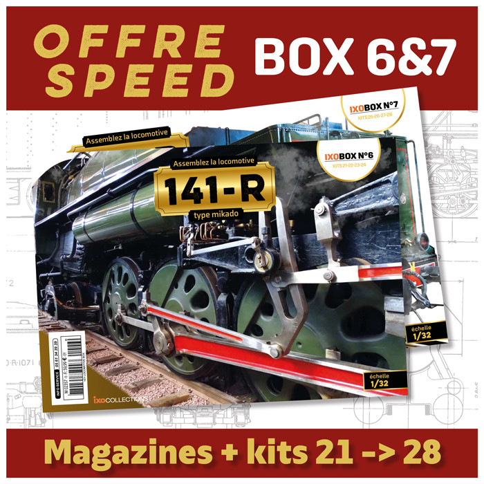 OFFRE SPEED Locomotive 141R - Box 6 & 7