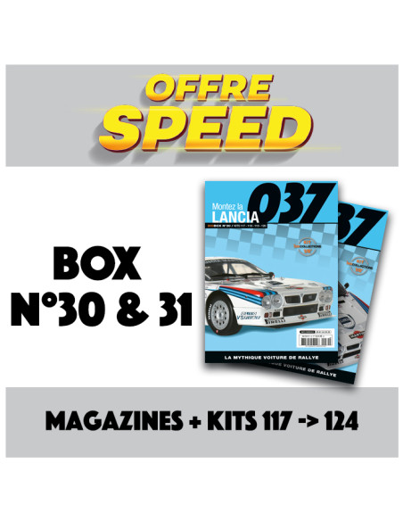 Lancia 037 - IXO Collections - Box 30 & 31