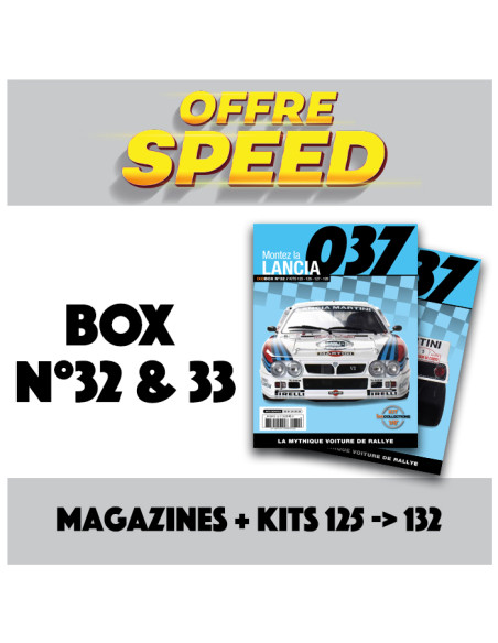 Lancia 037 - IXO Collections - Box 32 & 33