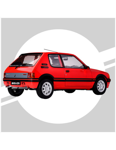 Full Kit Peugeot 205 GTi Red - IXOCOLLECTIONS