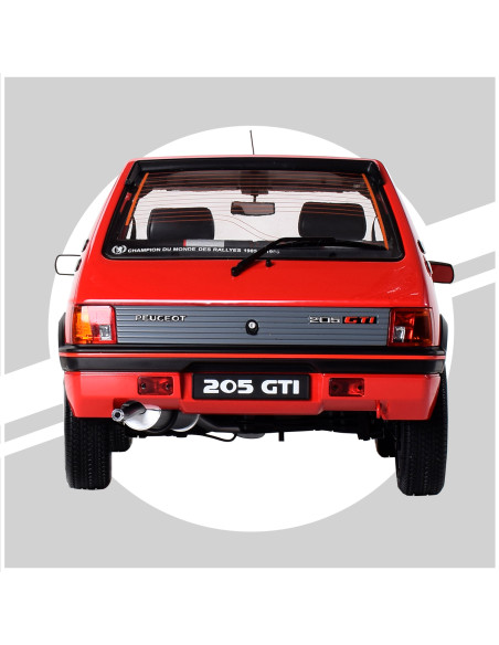 Full Kit Peugeot 205 GTi Red - IXOCOLLECTIONS