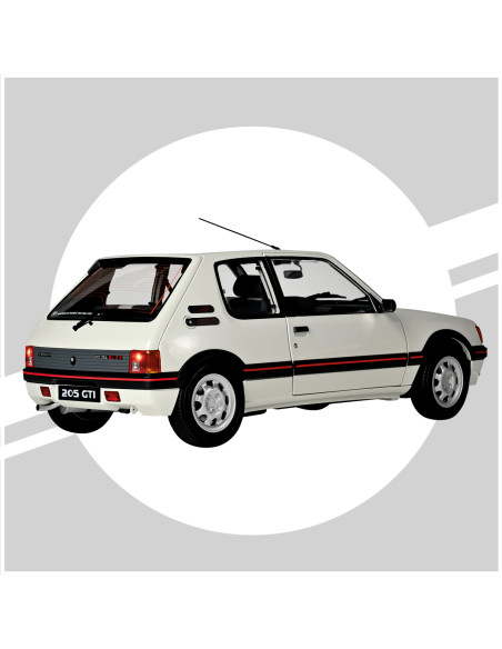 Peugeot 205 GTi 1.9 Blanche - Full Kit 1/8 IXOCOLLECTIONS