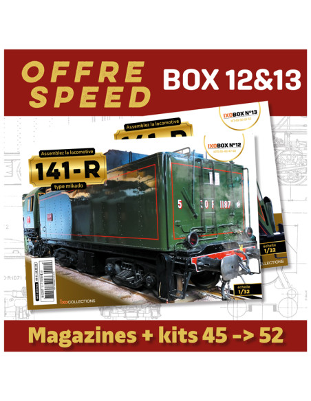 IXO Collections Box 12 & 13 Offre Speed