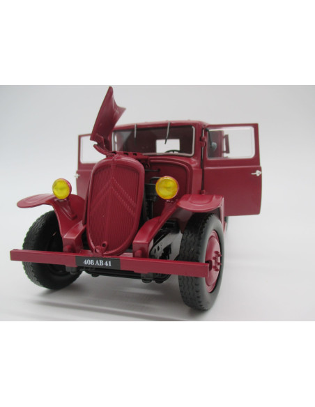 CITROEN U23 Cabine "Ailes Plates" 1952 - Plateau bordeaux