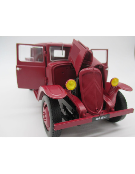 CITROEN U23 Cabine "Ailes Plates" 1952 - Plateau bordeaux