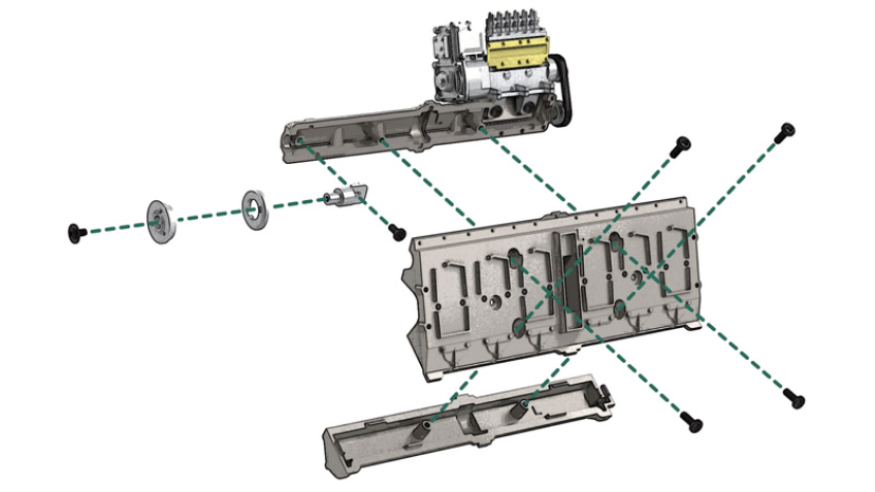 MONTAGEDIAGRAMM 