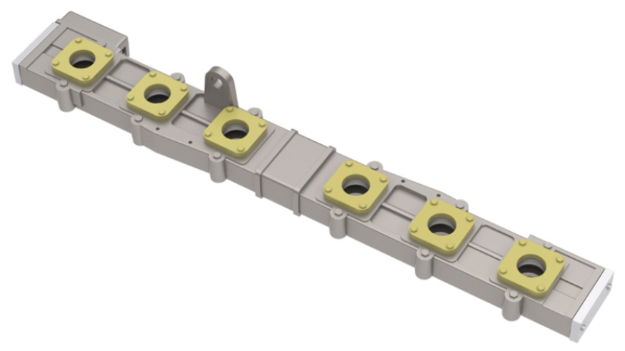 Vormontage des Ansaugtrompetenhalters