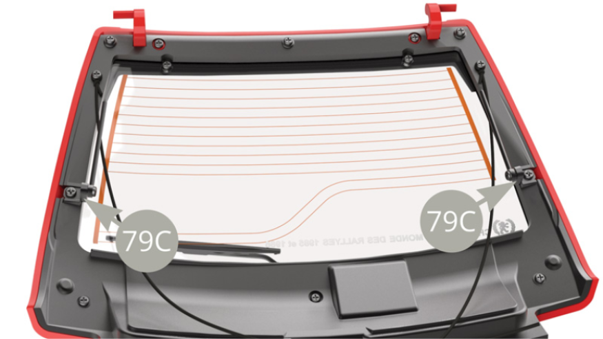 Preassembled Tailgate.