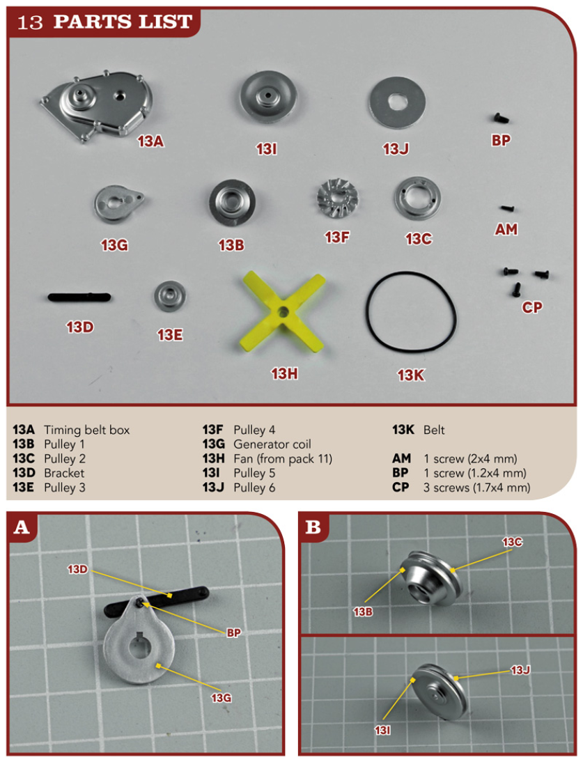 Part 13 (The pieces of #part 13 are in the pack 1 & 11.)