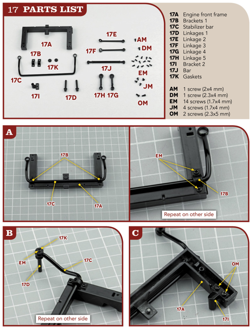 Part 17 (The pieces of #part 17 are in the pack 1.)