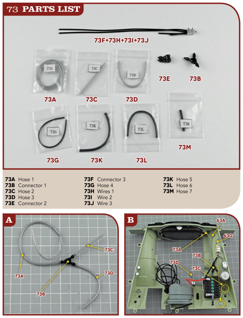 Part 73 (The pieces of #part 73 are in the pack 6.)