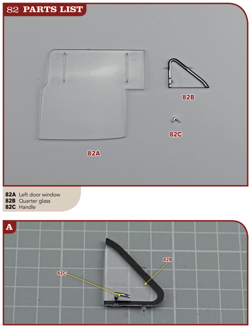 Part 82 (The pieces of #part 82 are in the pack 6.)