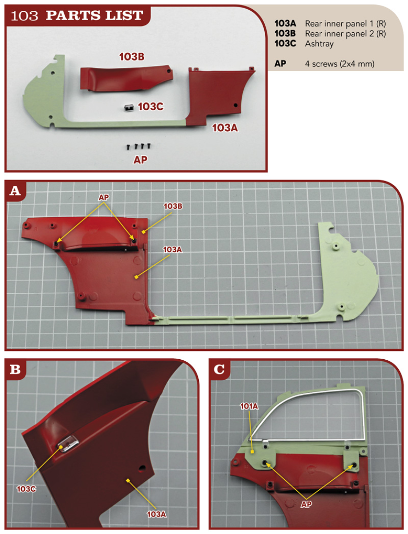 Part 103 (The pieces of #part 103 are in the pack 8.)