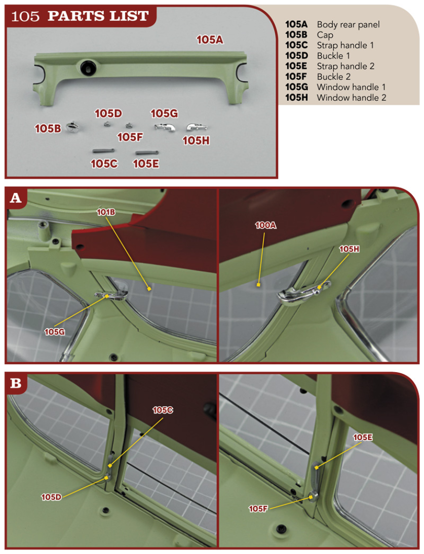 Part 105 (The pieces of #part 105 are in the pack 8.)