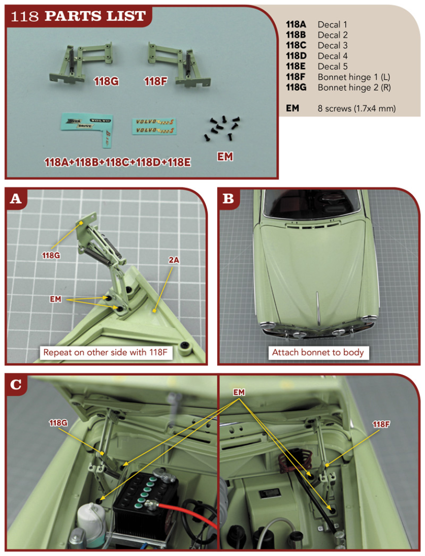 Part 118 (The pieces of #part 118 are in the pack 9.)