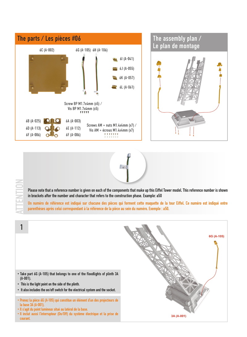 Part 6 (The pieces of #part 6 are in the pack 6.)