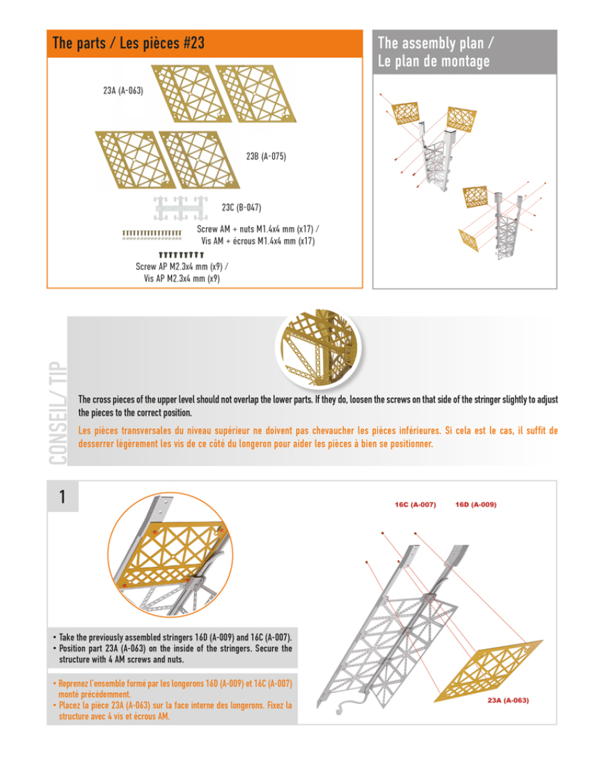 Part 23 (The pieces of #part 23 are in the pack 3.)