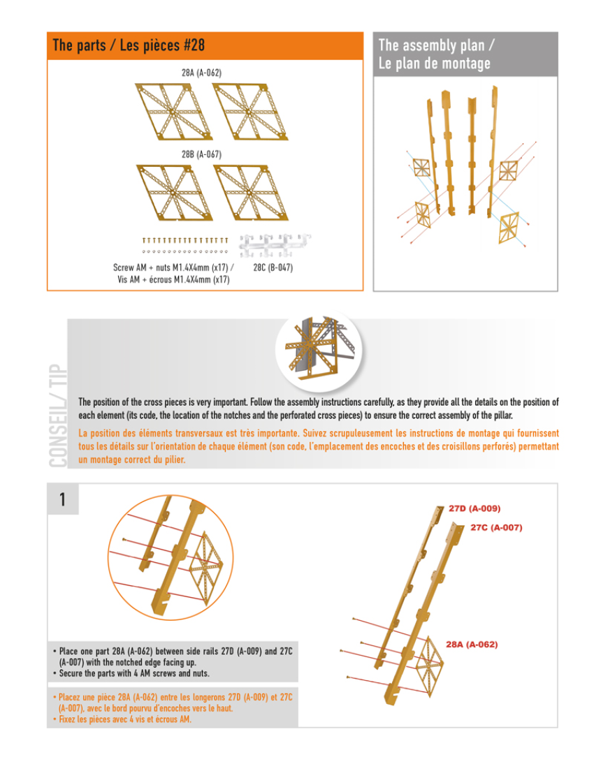 Part 28 (The pieces of #part 28 are in the pack 3.)